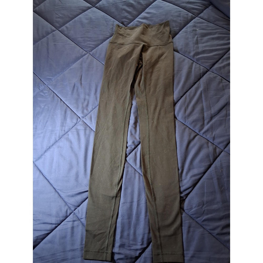 Lululemon Align High-Rise Pant 28 Black‎ Nulu Yoga Leggings Size 4